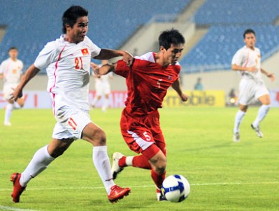 Tuyển Việt Nam cầm hòa CHDCND Triều Tiên